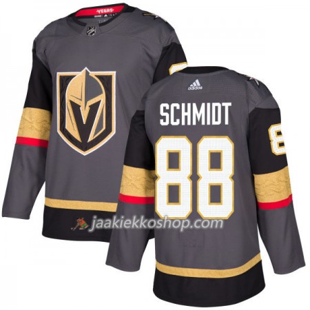 Miehille NHL Vegas Golden Knights Pelipaita Nate Schmidt 88 Adidas 2017-2018 Harmaa Authentic